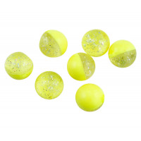 Мягкая приманка Berkley Икра Power Bait Floating Eggs 0.8cm 40 шт. Clear Silver/Fluo Yellow