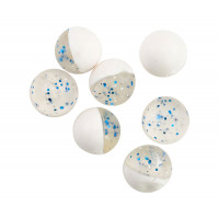 М'яка приманка Berkley Ікра Power Bait Floating Eggs 0.8cm 40 шт. Clear Silver Blue/White
