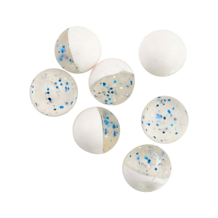 Мягкая приманка Berkley Икра Power Bait Floating Eggs 0.8cm 40 шт. Clear Silver Blue/ White