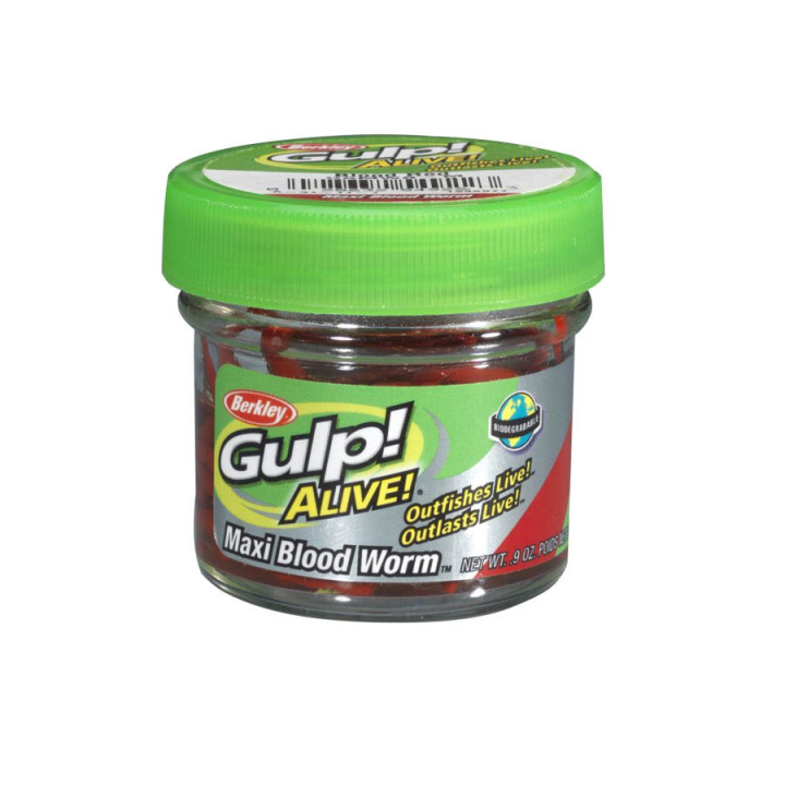 Мотыль Berkley Gulp Alive Bloodworm Large Bloodworm