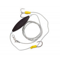 Сомова оснастка Black Cat Underwater Float Rig 180cm 100kg L 2/0