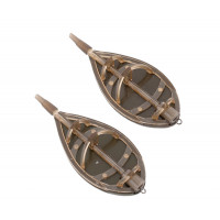 Hабор кормушек Carp Pro Flat feeder XL 2 шт 90 г + 100 г