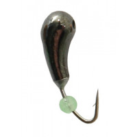 Мормышка вольфрамовая Flagman Уралка 2.5mm Чёрный