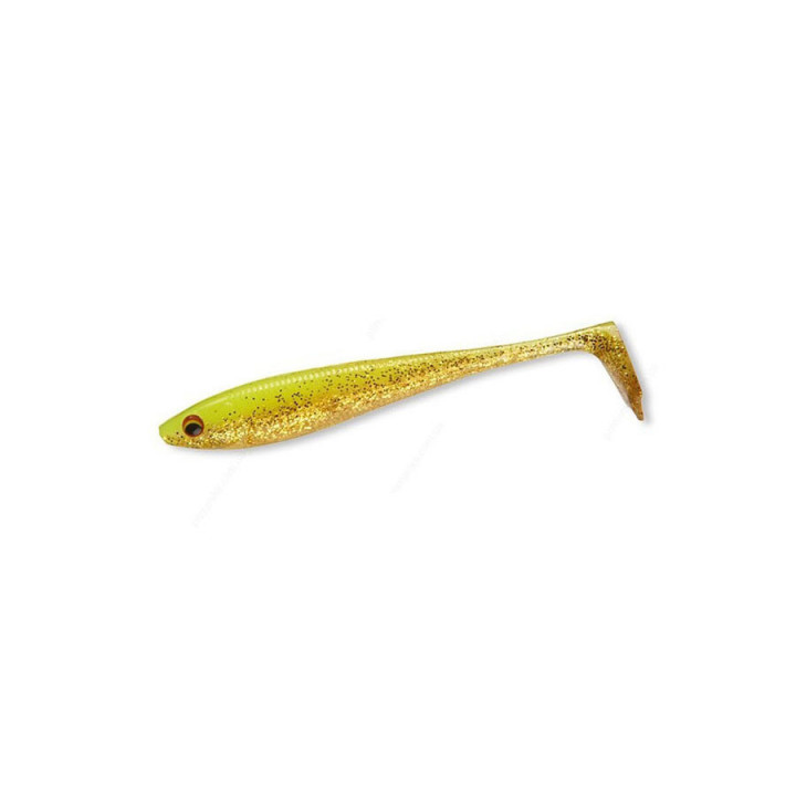 Віброхвіст Daiwa Duckfin Shad 6cm 9шт. UV Chartreuse