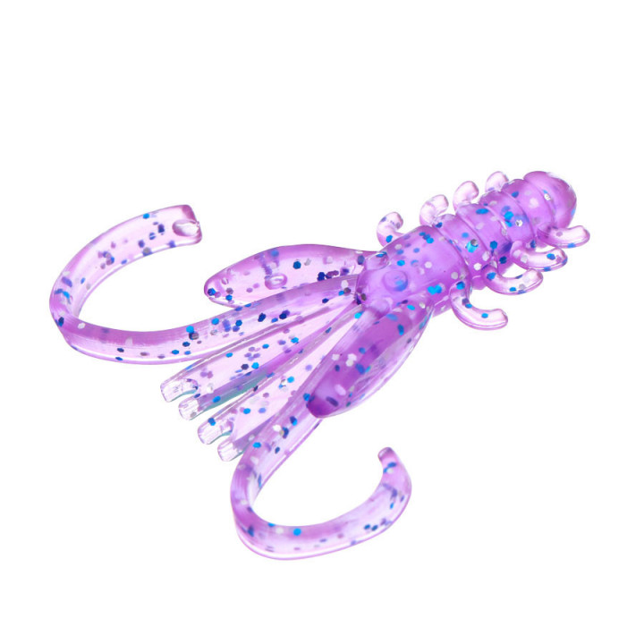 Мягкая приманка Flagman Dilly Squid 5cm 8 шт Lilac flash