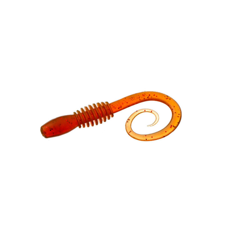 Черв'як Flagman Helical 10cm 10 шт UV Motor Oil