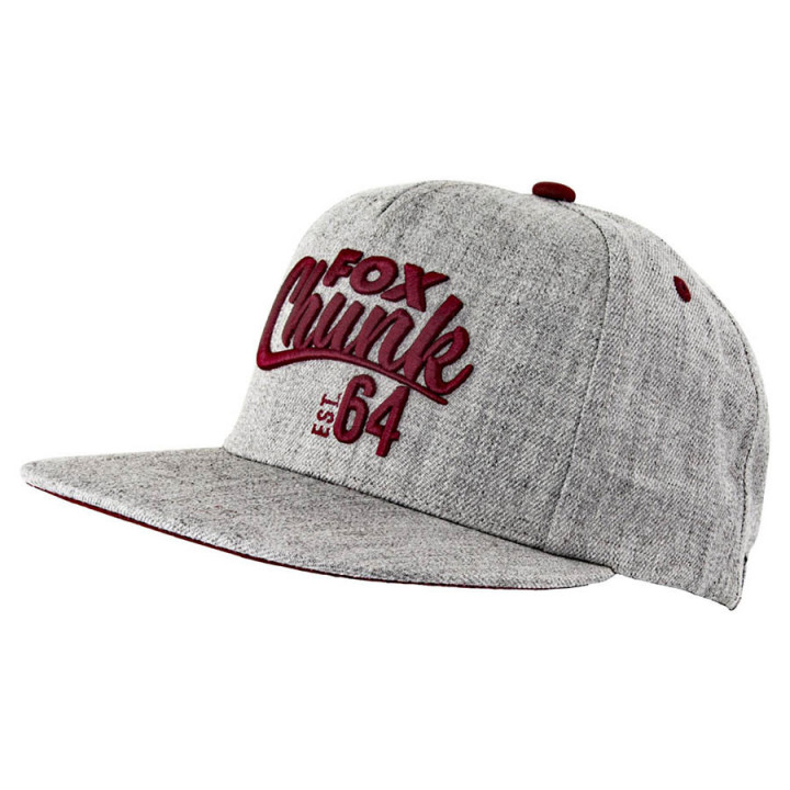 Кепка FOX Chunk Snapback Grey-Burgundy