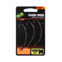 Поводок с крючком FOX Ready Tied Chod Rigs - SR 30lb 3 шт 5
