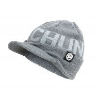 Шапка с козырьком FOX единый размер Серый