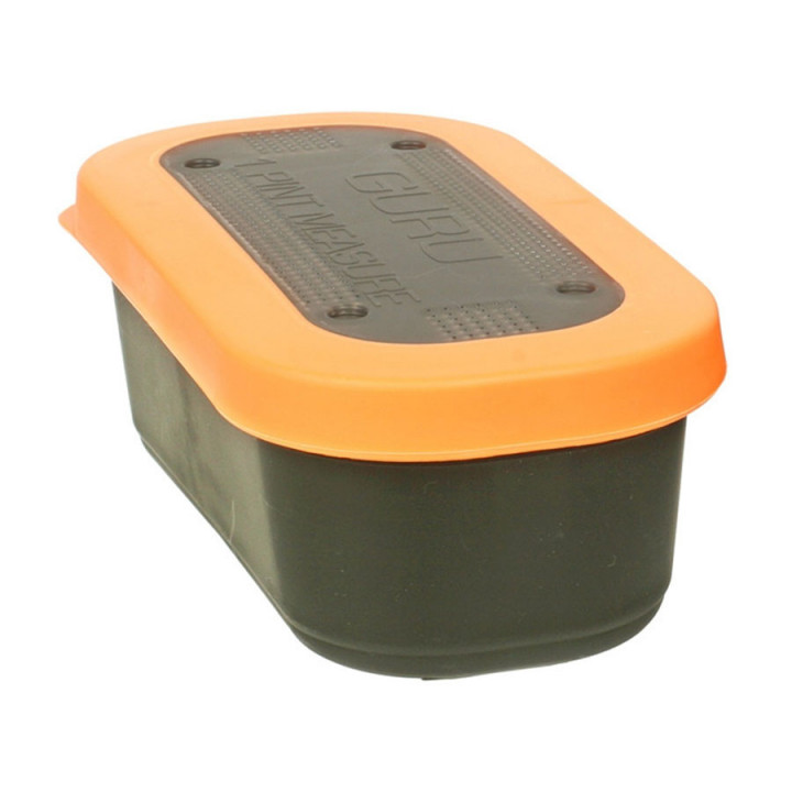 Коробка для насадки Guru Bait Box 0.57L Зеленый/ Оранжевый