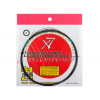 Поводковий матеріал Pontoon 21 Steel Wire Leader Nylon Black 5m 11kg 20lb
