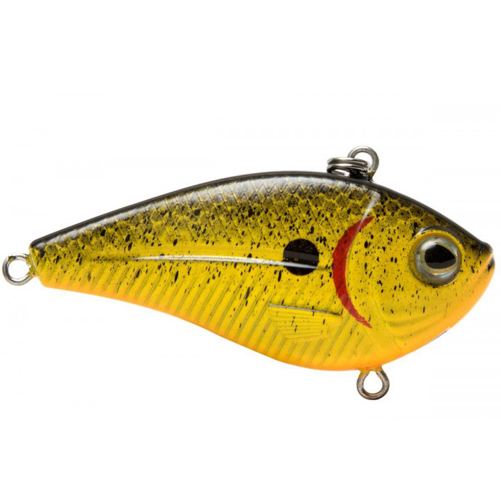 Воблер Livingston Lures FlatSide 21g Тонучий 12 Chartreuse Splatter Shad 65mm