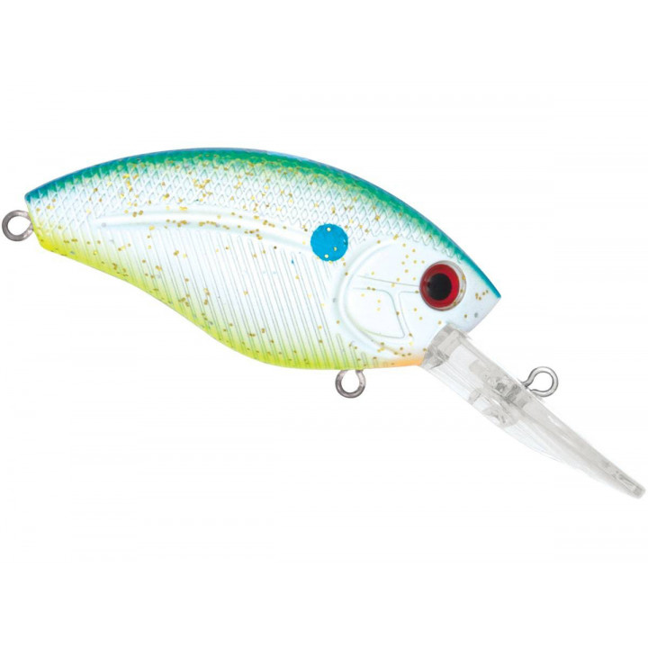 Воблер Livingston Lures Howeller DMС 17g 2.4-3.0m Плавающий 54 Citrus Sparkle 63mm