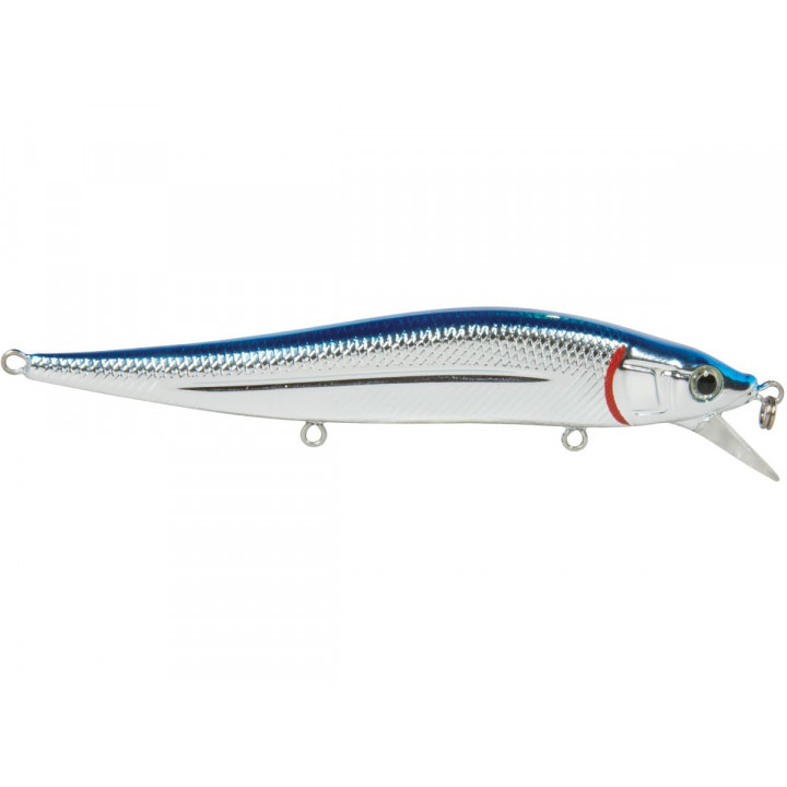 Воблер Livingston Lures Jerkmaster 121 15g 1.2-1.8m Повільно-тонучий 07 Blue Back Chrome Shad 121mm