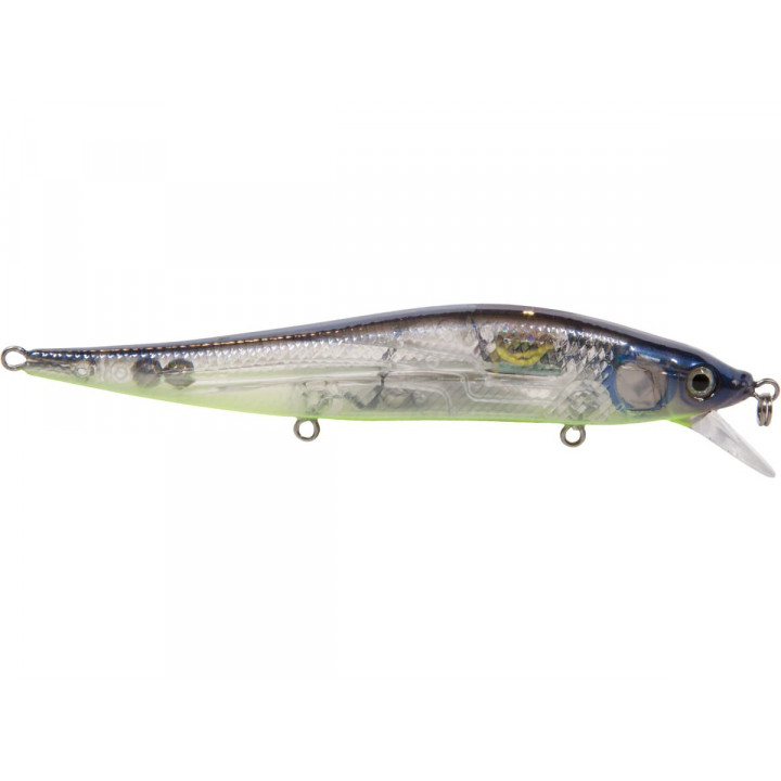 Воблер Livingston Lures Jerkmaster 121 15g 1.2-1.8m Медленно-тонущий 15 Bluetreuse 121mm