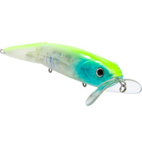 Воблер Livingston Lures Walking Boss I 24g Плавающий 29 Chartreuse blue Shiner 120mm
