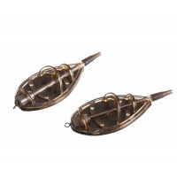 Hабір годівниць Flagman Flat feeder Large 2шт. 50g+60g