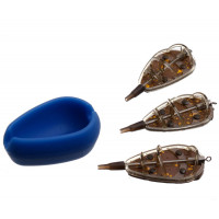 Набір годівниць Flagman Flat feeder Medium + Mould