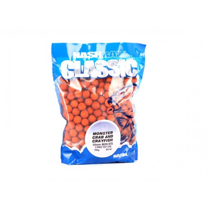 Бойли CLASSIC BOILIES Nash Baits & Tackle Monster Crab & Crayfish 15 mm