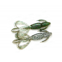М'яка приманка Keitech Crazy Flapper 9.1cm 7шт 460 Silver Flash Craw