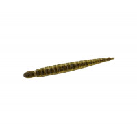 Червь Keitech Custom Leech 7.5cm 10 шт Green Pumpkin PP
