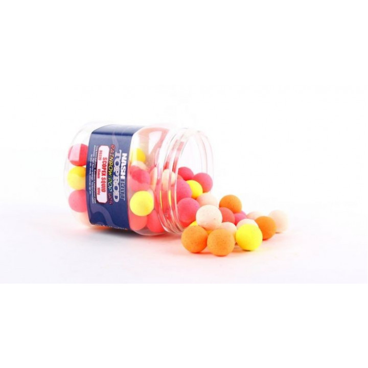 Бойли TOP ROD PLUS AIRBALL POP UPS Scopex Squid Rainbow 15 mm