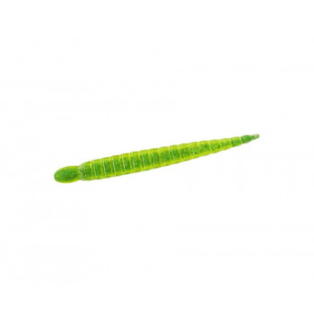 Червь Keitech Custom Leech 7.5cm 10 шт Lime Chartreuse