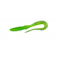 Твістер Keitech Mad Wag Mini 8.9cm 10 шт 424 Lime Chartreuse