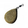 Грузило Korda Textured Flat Pear Swivel 70g