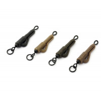 Оснащена кліпса безпеки Korda Hybrid Lead Clips 5шт. Silt / Іл