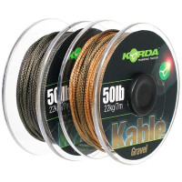 Ледкор KORDA Kable Leadcore 7m 50lb Green