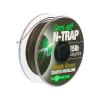 Повідковий матеріал KORDA з покритий. N-TRAP Semi-stiff 20m 30lb