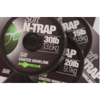 Повідковий матеріал KORDA N-TRAP SOFT 20m 20lb Silt