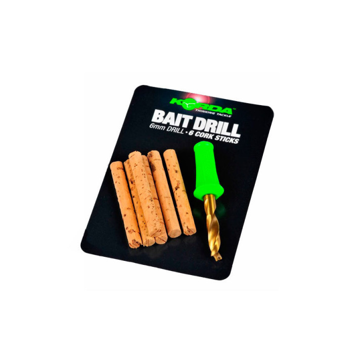 Свердло для насадок Korda Bait Drill & Corks 6mm