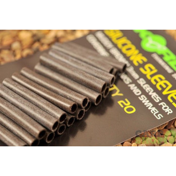 Силіконовий рукав Korda Silicone Sleeves 20шт. Brown