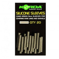 Силиконовый рукав Korda Silicone Sleeves 20шт. Green