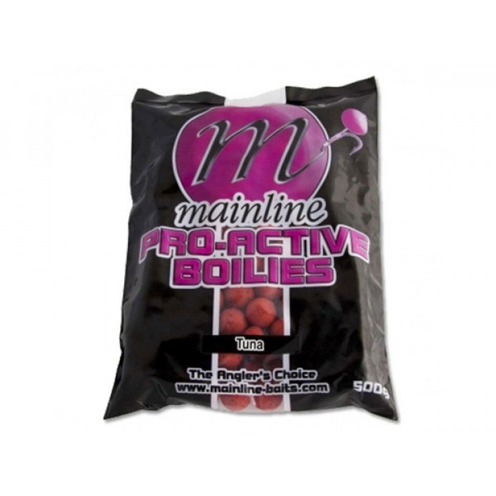 Бойли Mainline Pro-Active Shelf Life Boilies Tuna 15 mm