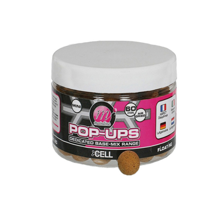 Бойлы Mainline Dedicated Base Mix Pop-Ups Pulse 50шт.