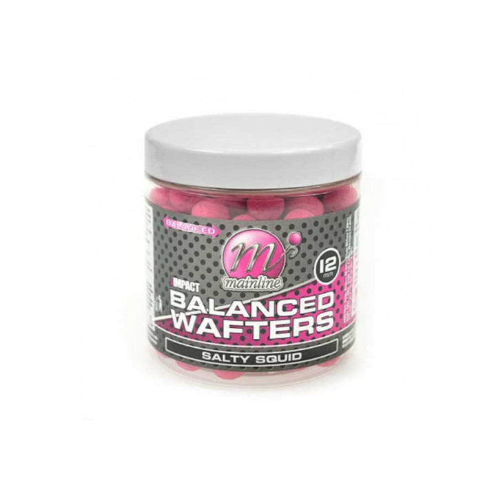 Бойлы Mainline High Impact Balanced Wafters Salty Squid 12mm