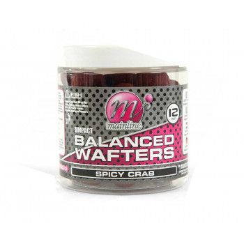 Бойлы Mainline High Impact Balanced Wafters Spicy Crab 12mm