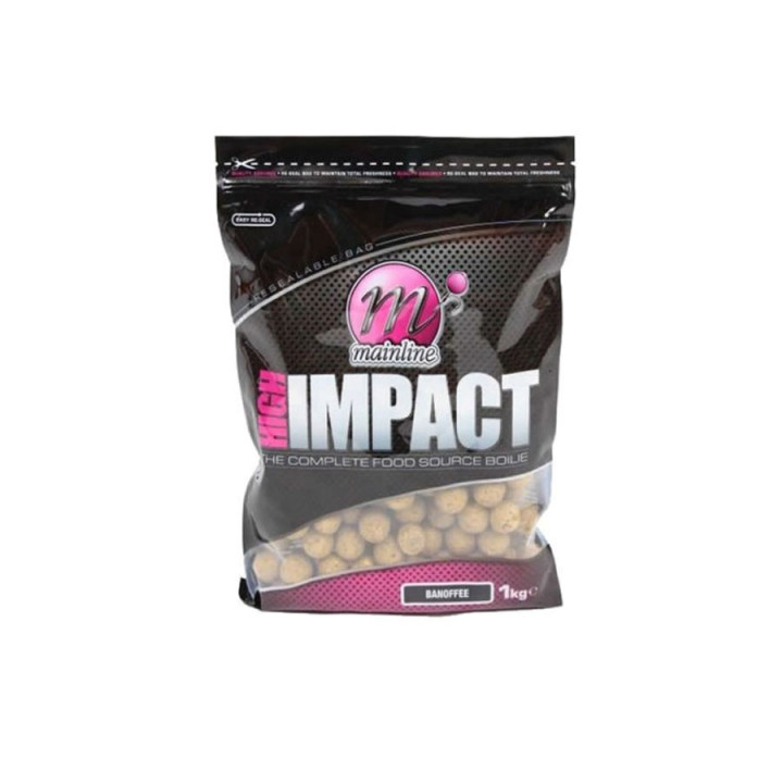 Бойли Mainline High Impact Boilies Banoffee 16mm