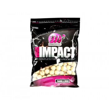 Бойли Mainline High Impact Boilies Peaches and Cream 16mm