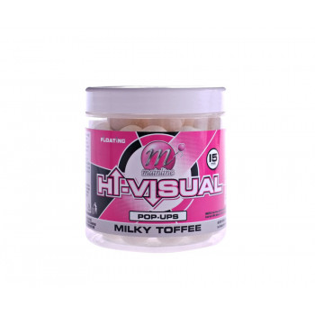 Бойли Mainline High Vis Pop-Ups Milky Toffee 15mm