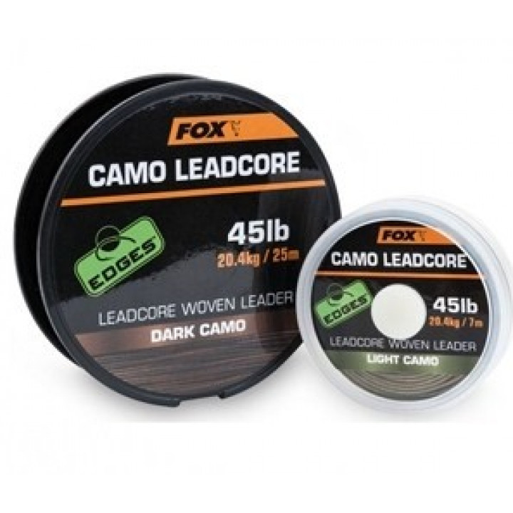 Лидкор Fox Leadcore Dark Camo 