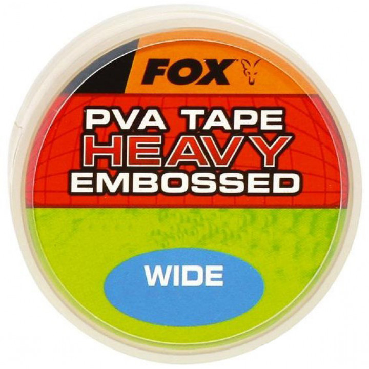 Лента PVA Fox Wide 20m Heavy Tape Embossed 10mm 20m