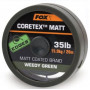 Поводковий матеріал Fox Matt Coretex 20m 20lb Weedy Green