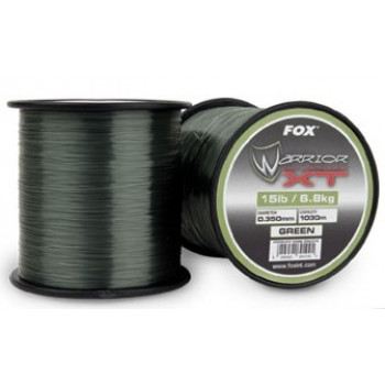 Карпова волосінь Fox Warrior XT Carp 0.331mm 12lb Green