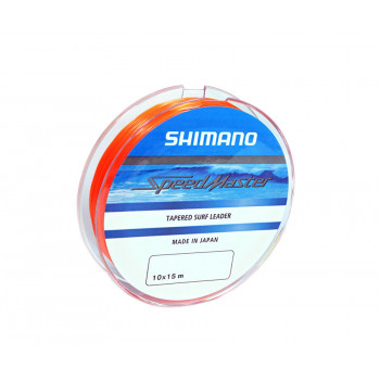 Шок лидер Shimano Speedmaster 10x15м 0.23-0.57mm 10x15m 3.60-17.00lb Orange
