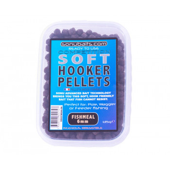 Пеллетс Sonubaits Soft Hooker Pellets Fishmeal 6mm