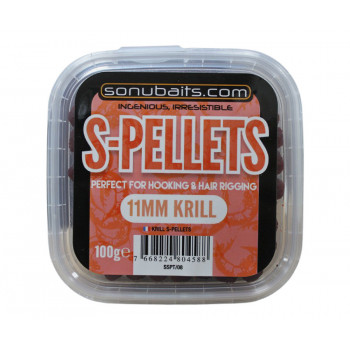 Пеллетс Sonubaits S-pellets Krill 11mm